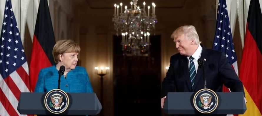 Những rắc rối khi TT Trump tiếp nữ Thủ Tướng Đức Merkel