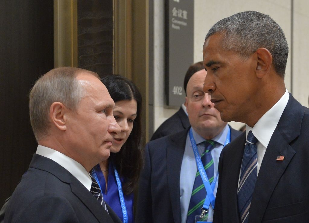 Obama và Phutin. Photo courtesy: Reuters