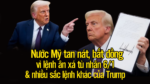 Nước Mỹ tan nát, bất đồng vì lệnh ân xá tù nhân 6/1 & nhiều sắc lệnh khác của Trump!