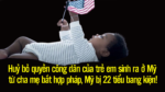 Huỷ bỏ quyền công dân của trẻ em sinh ra ở Mỹ từ cha mẹ bất hợp pháp, Mỹ bị 22 tiểu bang kiện!