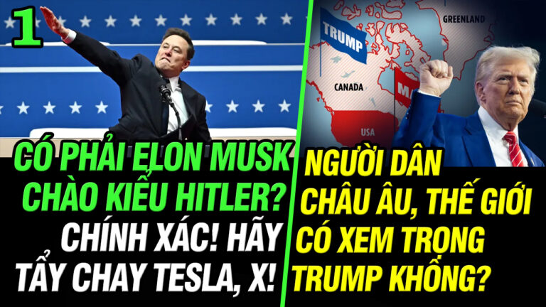 Có phải Elon Musk chào kiểu Hitler không? Chính xác! Hãy tẩy chay Tesla, X!