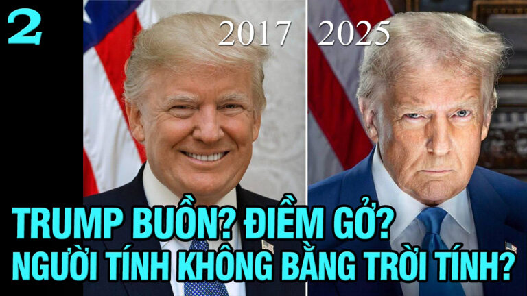 Trump buồn? Điềm gở? Người tính không bằng trời tính?