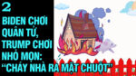 Biden chơi quân tử, Trump chơi nhỏ mọn: “Cháy nhà ra mặt chuột”
