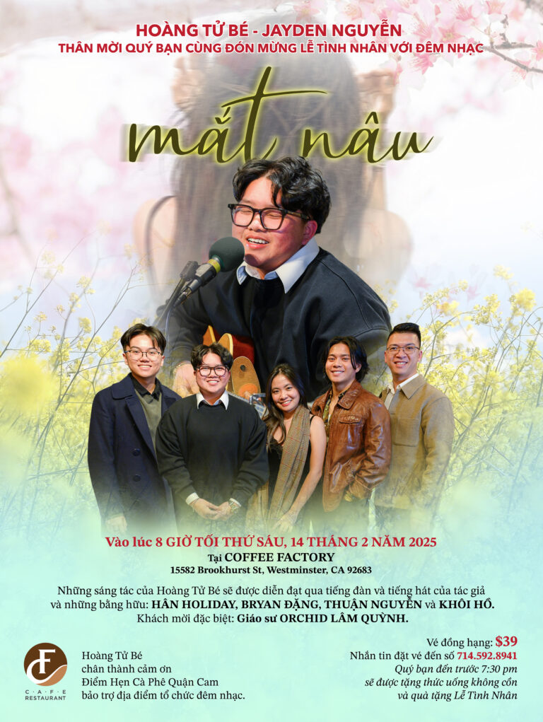 “Con Tim Duy Nhất” Của Hoàng Tử Bé & Đêm Nhạc“Mắt Nâu” Mừng Lễ Tình Nhân 2025