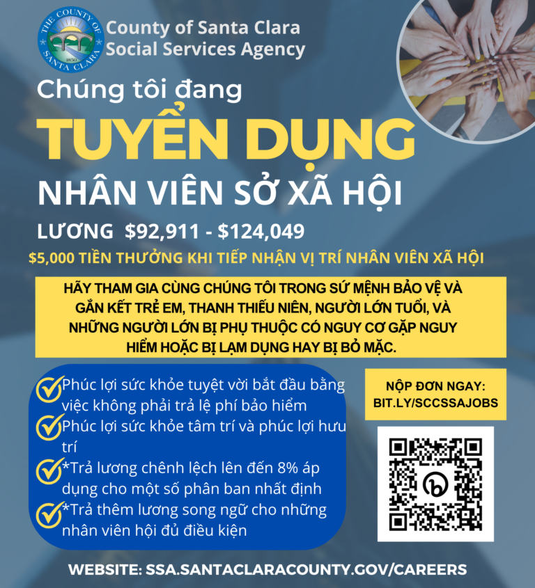 Chúng tôi đang tuyển dụng nhân viên sở xã hội!