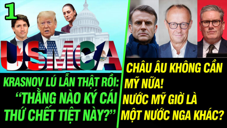 Châu Âu không cần Mỹ nữa! Nước Mỹ của Trump giờ là một nước Nga khác?