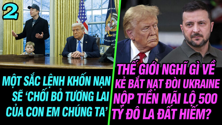 Một sắc lệnhkhốn nạnsẽ ‘chối bỏ tương lai của con em chúng ta’