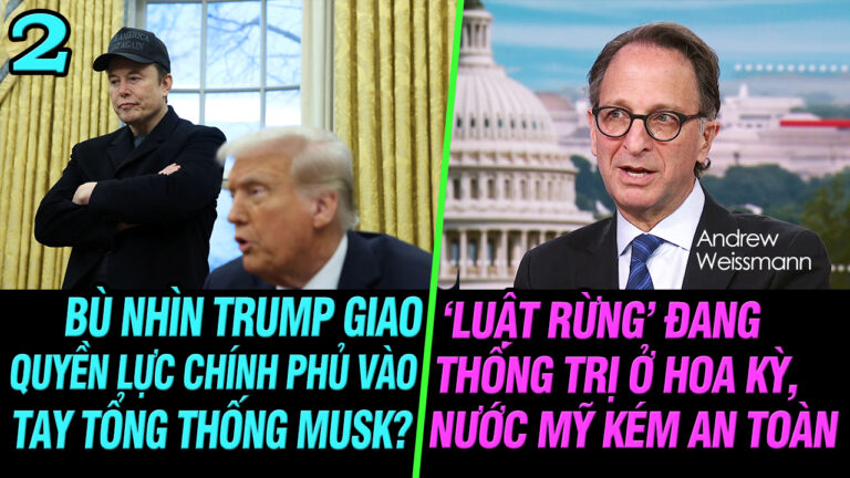 Bù nhìn Trump giao quyền lực chính phủ vào tay tổng thống Musk?