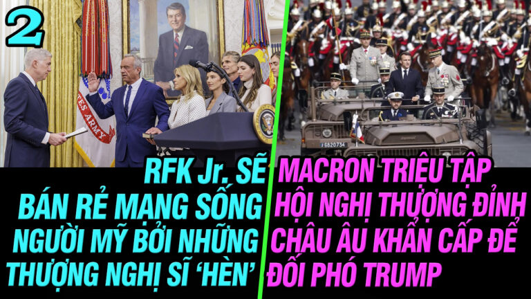 RFK Jr. sẽ bán rẻ mạng sống của người Mỹ bởi những thượng nghị sĩ ‘HÈN’