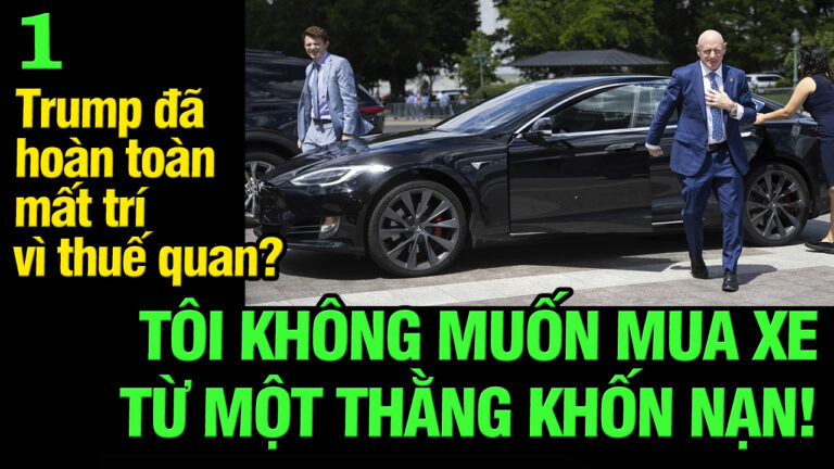 VL1-16.03: Trump đã hoàn toàn mất trí vì thuế quan?