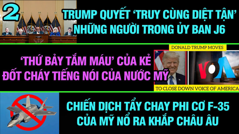 VL2-18.03: Chiến dịch tẩy chay F-35 của Mỹ nổ ra khắp Châu Âu