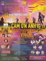 MỜI ĐỒNG HƯƠNG THAM DỰ ĐẠI NHẠC HỘI “CÁM ƠN ANH NGƯỜI TPB/VNCH” KỲ 19 TẠI SAN JOSE VÀO CHỦ NHẬT 23/3/2025