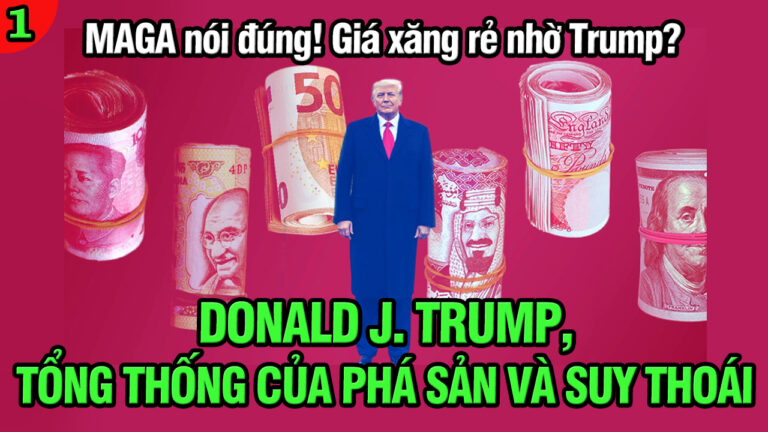 VL1-17.04: MAGA nói đúng! Giá xăng rẻ nhờ Trump?