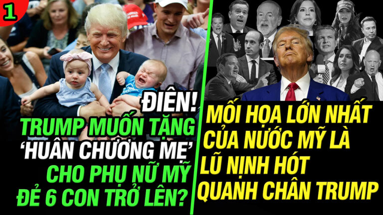 VL1-24.04: Mối họa lớn nhất của nước Mỹ là lũ nịnh hót quanh chân Trump