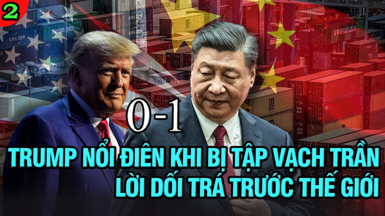 VL2-25.04: Trump nổi điên khi bị Tập vạch trần sự dối trá trước thế giới