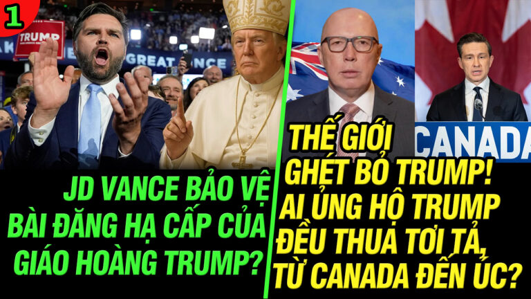 VL1-05.05: JD Vance bảo vệ bài đăng của Giáo hoàng Trump?