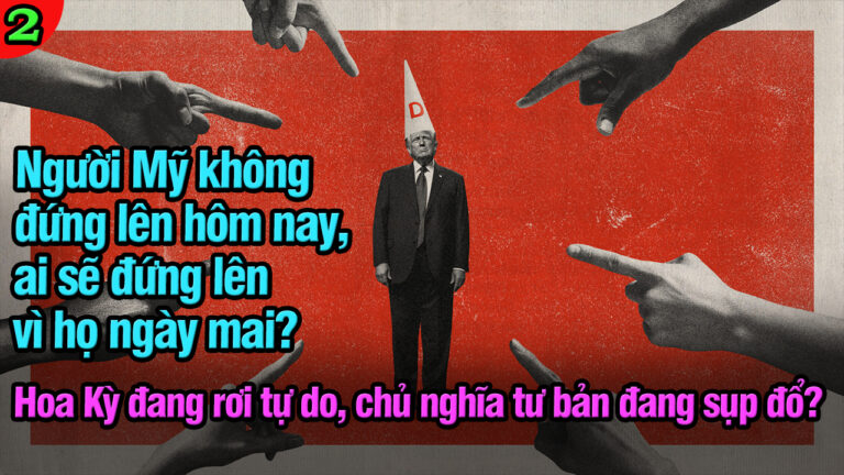 VL2-12.05: Người Mỹ không đứng lên hôm nay, ai sẽ đứng lên vì họ ngày mai?