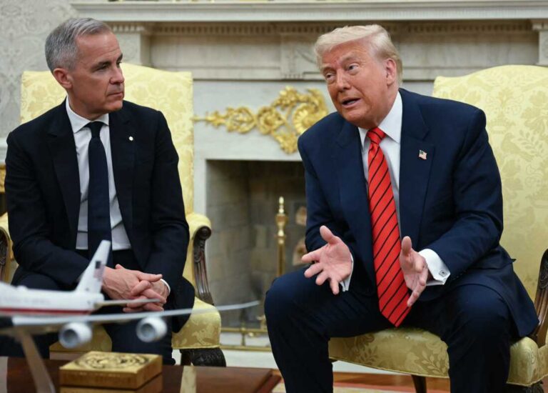 TRUMP TIẾP TÂN THỦ TƯỚNG CARNEY VẪN ĐÒI CHIẾM CANADA LÀM BANG 51!