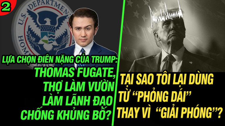 VL2-24.06: Lựa chọn ĐIÊN: Thomas Fugate, thợ làm vườn làm lãnh đạo chống khủng bố của Mỹ