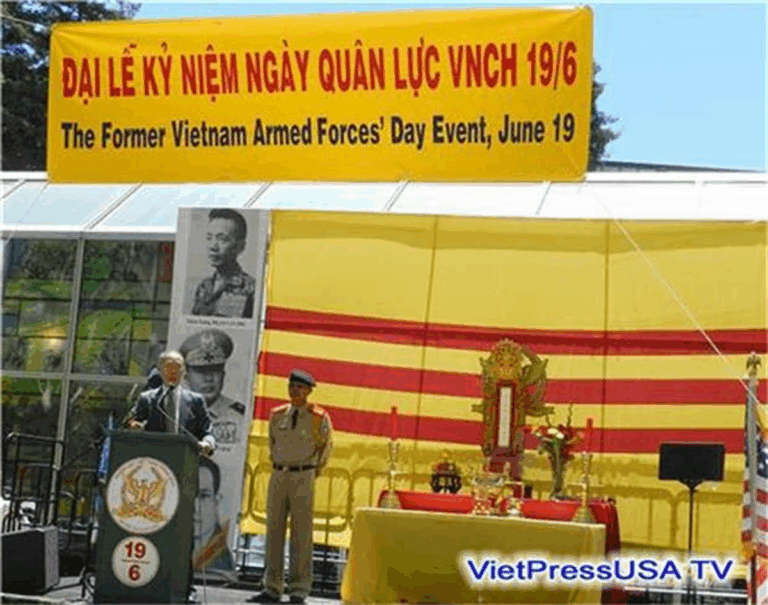 KÍNH MỜI THAM DỰ ĐẠI LỄ TƯỞNG NIỆM 60 NĂM NGÀY QUÂN LỰC VNCH 19/6 SẮP TỚI TẠI SAN JOSE