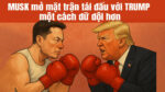 Musk mở mặt trận tái đấu với Trump một cách dữ dội hơn