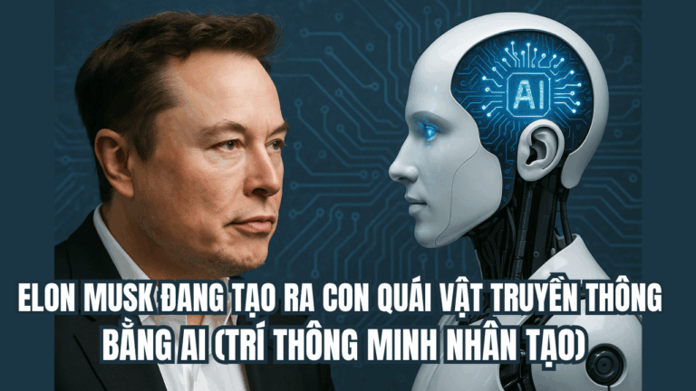 Elon Musk đang tạo ra con quái vật truyền thông bằng AI (trí thông minh nhân tạo)