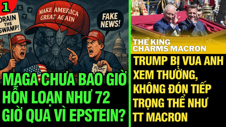 VL1-13.07: MAGA chưa bao giờ hỗn loạn như trong 72 giờ qua vì Epstein?