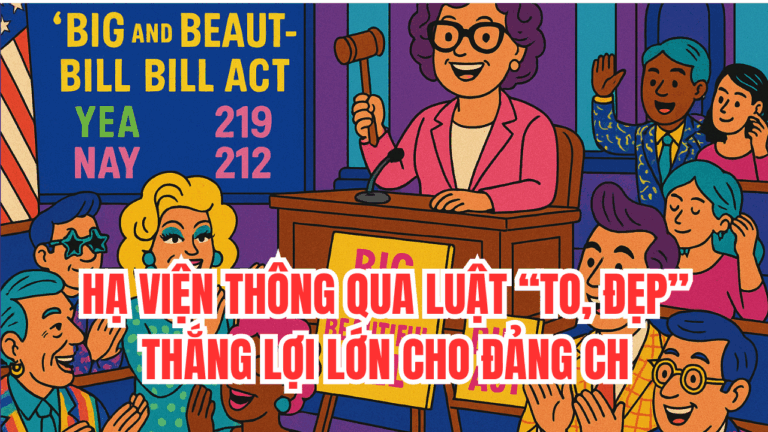 HẠ VIỆN THÔNG QUA LUẬT “TO, ĐẸP” – THẮNG LỢI LỚN CHO ĐẢNG CH