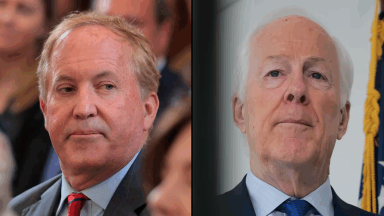 Cornyn vượt Paxton về gây quỹ giữa lúc scandal ly hôn bùng nổ