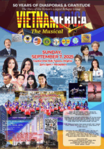 50 NĂM HÀNH TRÌNH VIỄN XỨ & TRI ÂN VIETNAMERICA THE MUSICAL CHUẨN BỊ RA MẮT ĐỒNG HƯƠNG NGÀY 7/9/2025 TẠI HOA THỊNH ĐỐN