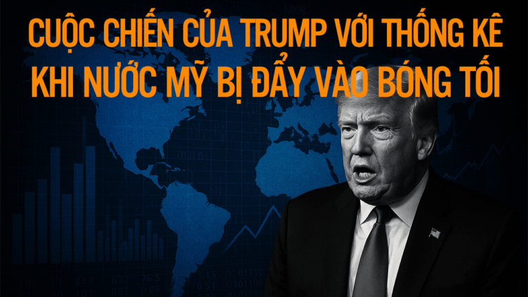 Cuộc chiến của Trump với thống kê: Khi nước Mỹ bị đẩy vào bóng tối