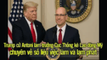 Trump cử Antoni làm trưởng Cục Thống kê Lao động Mỹ – chuyên về số liệu việc làm và lạm phát