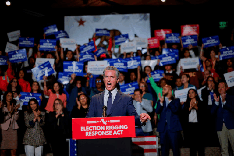 Dân chủ California tái phân chia khu vực bầu cử chặn Texas