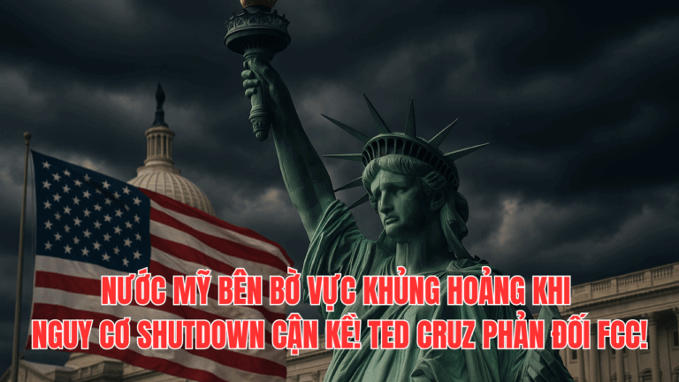 Nước mỹ bên Bờ vực khủng hoảng khi nguy cơ shutdown cận kề! Ted Cruz phản đối FCC!