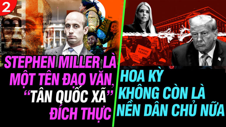 VL2-23.09: Stephen Miller là một tên đạo văn, Tân Quốc xã đích thực?