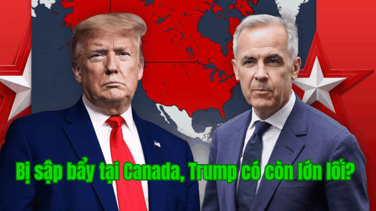 Trump bị sập bẩy tại Canada, Trump có còn lớn lối?