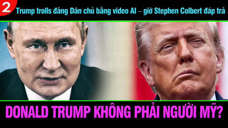 VL2-06.10: Donald Trump không phải người Mỹ?