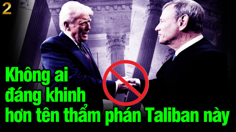 VL2-17.10: Không ai đáng khinh hơn tên thẩm phán Taliban này