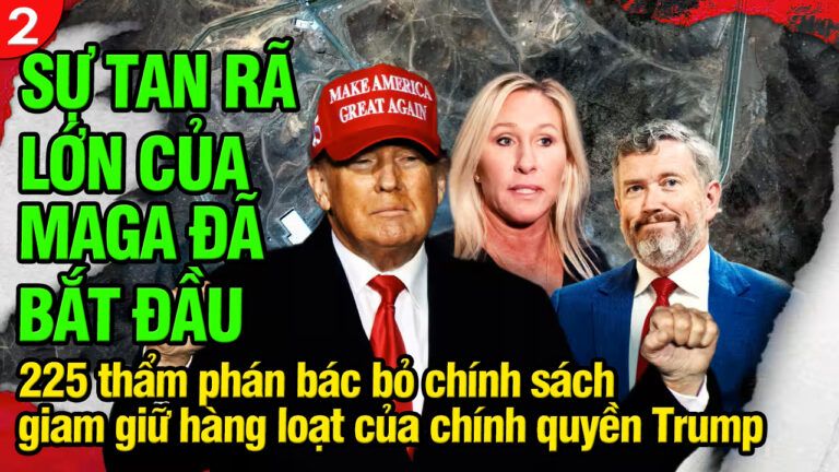 VL2-30.11: Sự tan rã lớn của MAGA đã bắt đầu