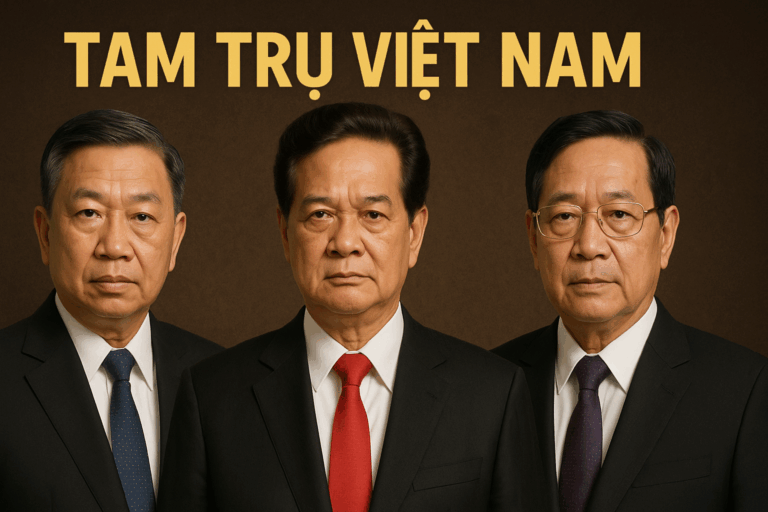 Bộ ba Tô Lâm, Nguyễn Tấn Dũng, Nguyễn Văn Hưởng “đóng vai tam trụ VN”?