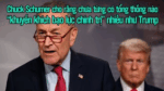 Chuck Schumer cho rằng chưa từng có tổng thống nào “khuyến khích bạo lực chính trị” nhiều như Trump
