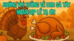 Những phi tưởng về con gà Tây nhân dịp lễ Tạ Ơn