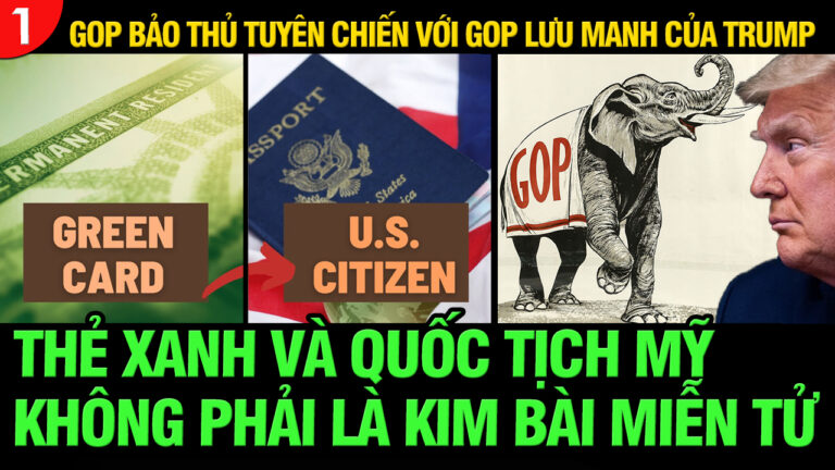 VL1-01.12: Thẻ xanh và quốc tịch Mỹ không phải là kim bài miễn tử