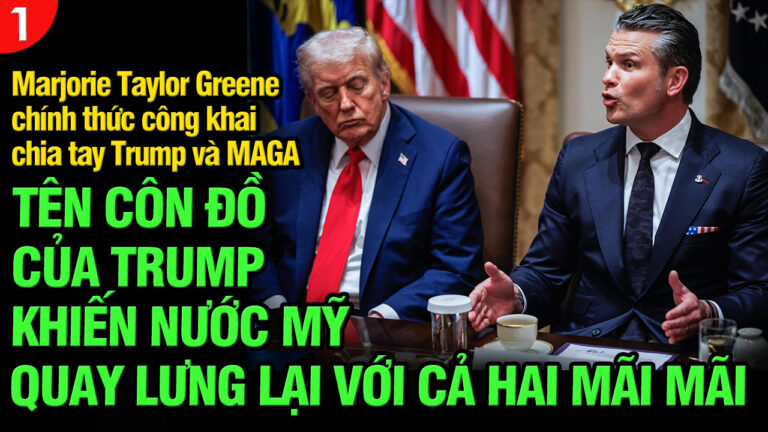 VL1-09.12: Taylor Greene chính thức chia tay Trump và MAGA