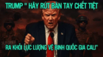 Trump “hãy rút bàn tay chết tiệt ra khỏi Lực lượng Vệ binh Quốc gia Cali”