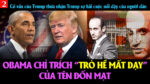 VL2-16.02: Obama chỉ trích “Trò hề mất dạy” của tên đốn mạt