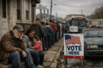 Mỹ “quốc hữu hóa bầu cử”. Người Mỹ nghèo không có xe để đi bầu
