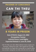 CSVN bị Liên Hợp Quốc chất vấn vụ gia đình Cấn Thị Thêu