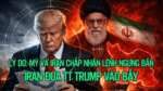 Lý do: Mỹ và Iran chấp nhận lệnh ngưng bắn. Iran đưa TTTRUMP vào bẫy