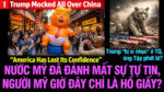 VL1-14.05: Nước Mỹ đã đánh mất sự tự tin, người Mỹ giờ đây chỉ là hổ giấy?